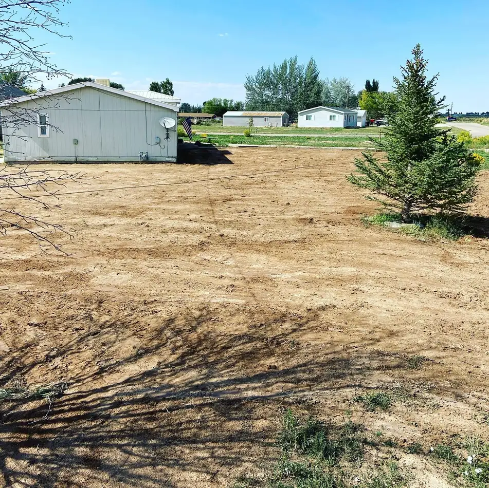 Land Clearing & Sprinkler Installation project photograph