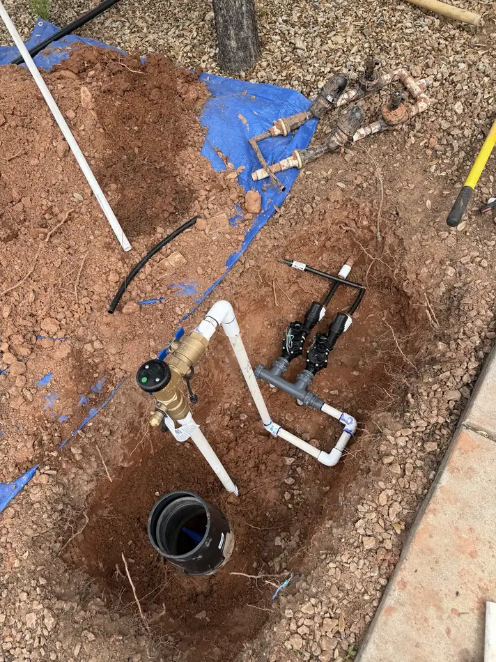 Piping and valve connections