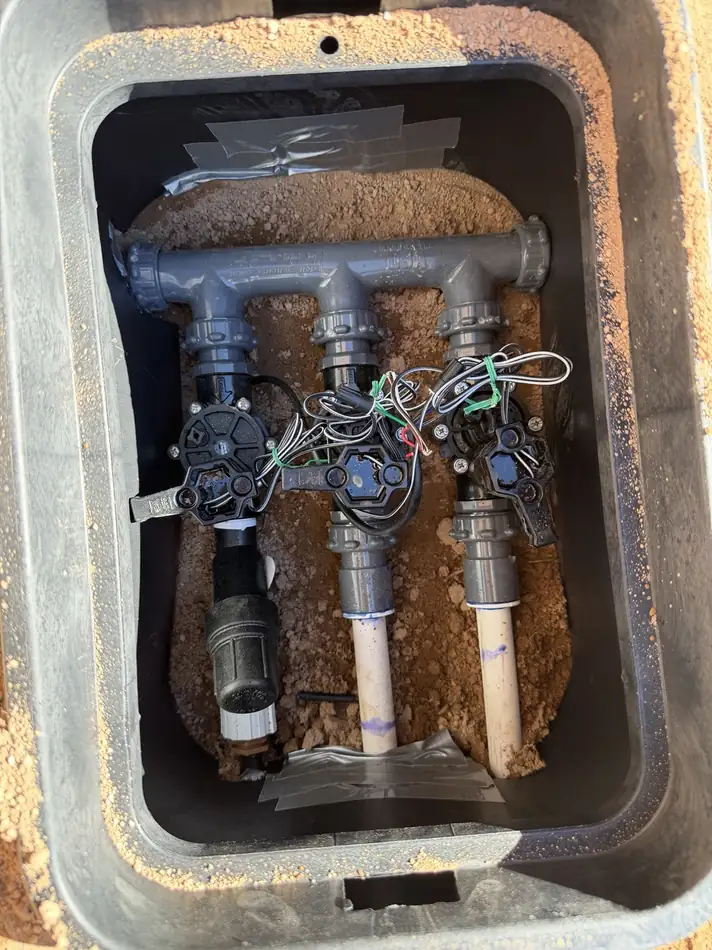 Irrigation Manifolds, Valves & Backflow project photograph